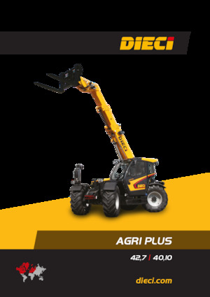 Teleszkópos rakodók Dieci Agri Plus 42.7 VS EVO2 GD