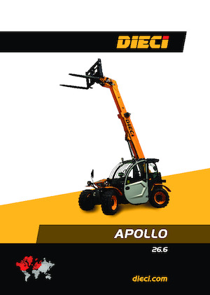 Teleszkópos rakodók Dieci Apollo 26.6