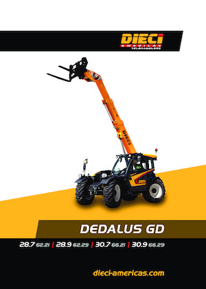 Teleszkópos rakodók Dieci Dedalus 28.7 GD