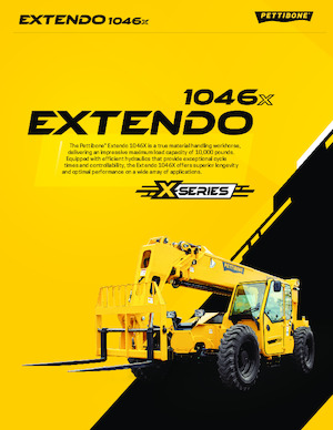 Teleszkópos rakodók Pettibone Extendo 1046X