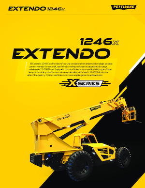 Teleszkópos rakodók Pettibone Extendo 1246X