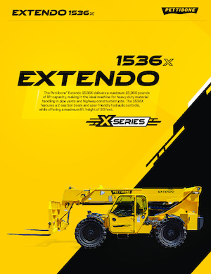 Teleszkópos rakodók Pettibone Extendo 1536X