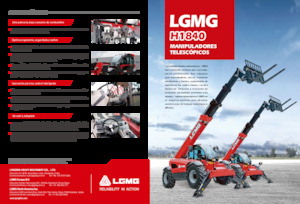 Teleszkópos rakodók LGMG  H1840