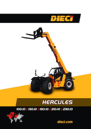 Teleszkópos rakodók Dieci Hercules 130.10