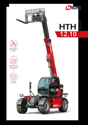 Teleszkópos rakodók MAGNI HTH 12.10