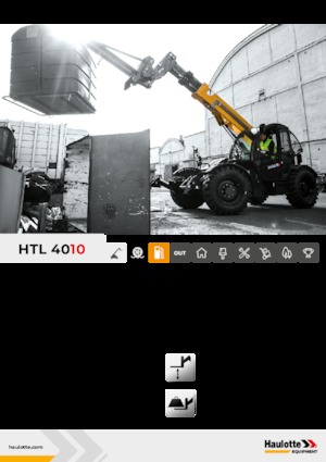 Teleszkópos rakodók Haulotte HTL4010