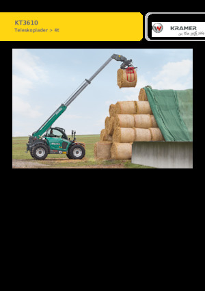 Teleszkópos rakodók Kramer KT3610