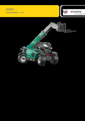 Teleszkópos rakodók Kramer KT457