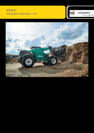 Teleszkópos rakodók Kramer KT557