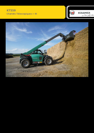 Teleszkópos rakodók Kramer KT559