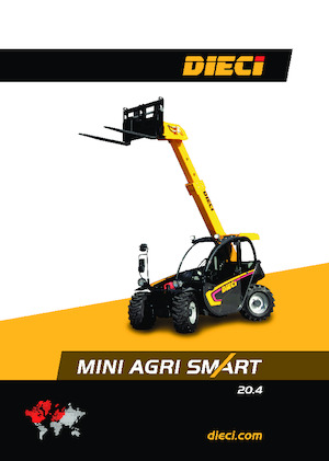 Teleszkópos rakodók Dieci Mini Agri 20.4 Smart
