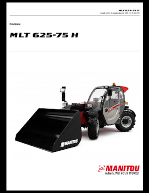 Teleszkópos rakodók Manitou MLT 625-75 H