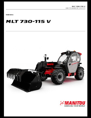 Teleszkópos rakodók Manitou MLT 730-115 V