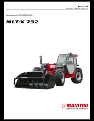 Teleszkópos rakodók Manitou MLT-X 732