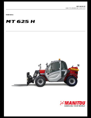 Teleszkópos rakodók Manitou MT 625 H