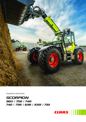Teleszkópos rakodók Claas Scorpion 638