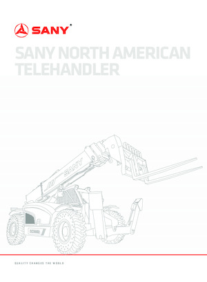 Teleszkópos rakodók Sany STH844