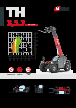 Teleszkópos rakodók MAGNI TH 3,5.7