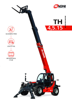 Teleszkópos rakodók MAGNI TH 4,5.15