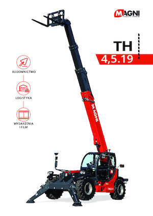 Teleszkópos rakodók MAGNI TH 4,5.19
