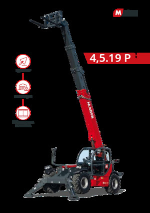 Teleszkópos rakodók MAGNI TH 4,5.19 P