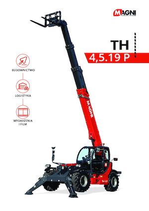 Teleszkópos rakodók MAGNI TH 4,5.19 P