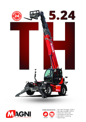Teleszkópos rakodók MAGNI TH 5.24