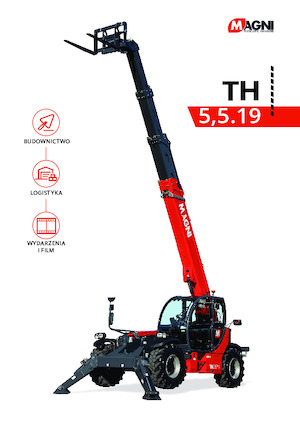 Teleszkópos rakodók MAGNI TH 5,5.19