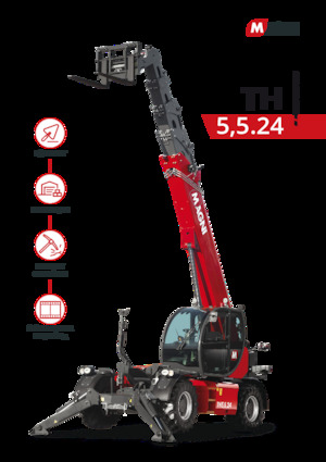 Teleszkópos rakodók MAGNI TH 5,5.24