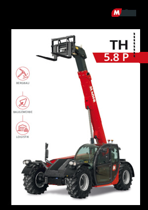 Teleszkópos rakodók MAGNI TH 5.8 P