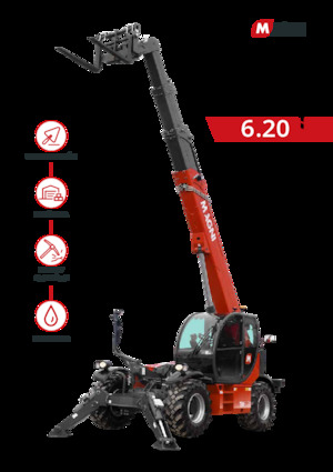 Teleszkópos rakodók MAGNI TH 6.20