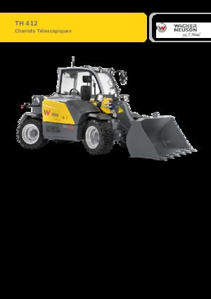 Teleszkópos rakodók Wacker Neuson TH412