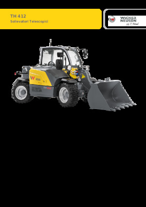 Teleszkópos rakodók Wacker Neuson TH412
