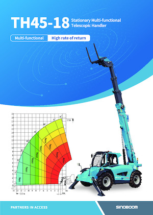 Teleszkópos rakodók Sinoboom TH45-18