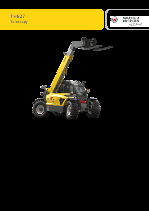 Teleszkópos rakodók Wacker Neuson TH627