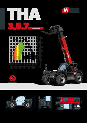 Teleszkópos rakodók MAGNI THA 3,5.7
