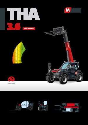 Teleszkópos rakodók MAGNI THA 3.6