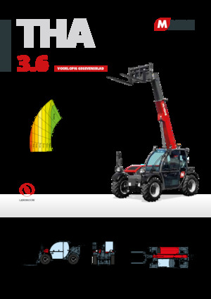 Teleszkópos rakodók MAGNI THA 3.6