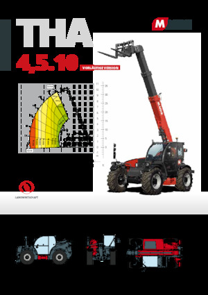 Teleszkópos rakodók MAGNI THA 4,5.10