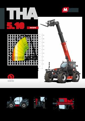 Teleszkópos rakodók MAGNI THA 5.10