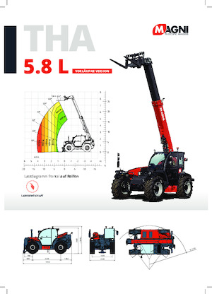 Teleszkópos rakodók MAGNI THA 5.8 L