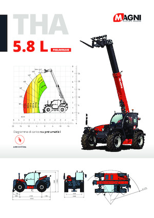 Teleszkópos rakodók MAGNI THA 5.8 L
