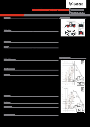 Teleszkópos rakodók Bobcat TL35.70 100 V