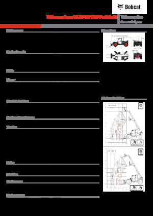 Teleszkópos rakodók Bobcat TL35.70 100 V