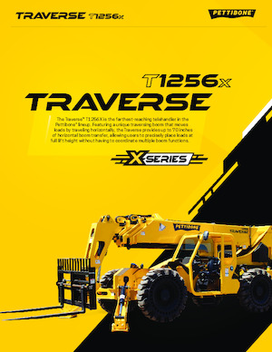 Teleszkópos rakodók Pettibone Traverse T1256X