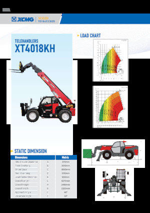Teleszkópos rakodók XCMG XT4018KH