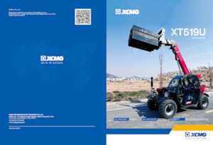 Teleszkópos rakodók XCMG XT519U