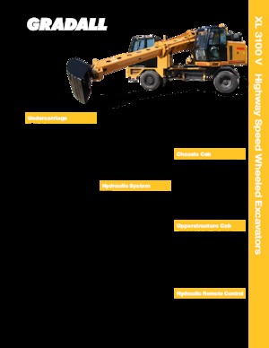 Teleszkópos kotrók Gradall XL 3100 V