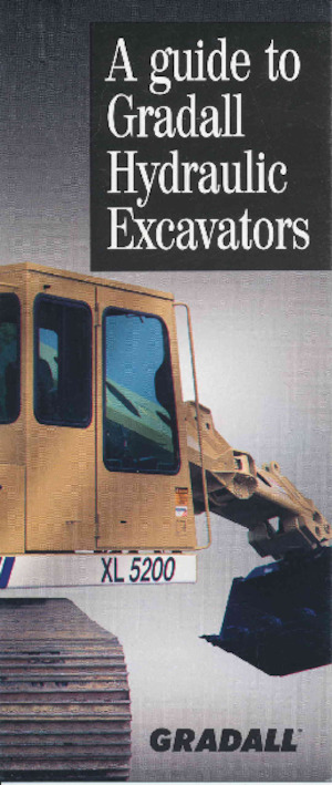 Teleszkópos kotrók Gradall XL 5100