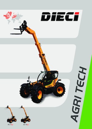 Teleszkópos rakodók Dieci Agri Tech 35.7 VS EVO2